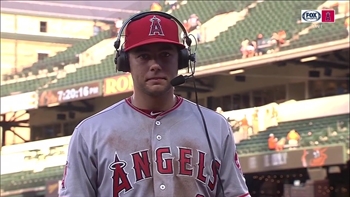 David Fletcher reacts to his hot start in the majors