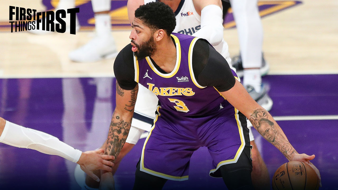 Nick Wright: I'd rather have Anthony Davis than James Harden or Kawhi Leonard in the postseason | FIRST THINGS FIRST