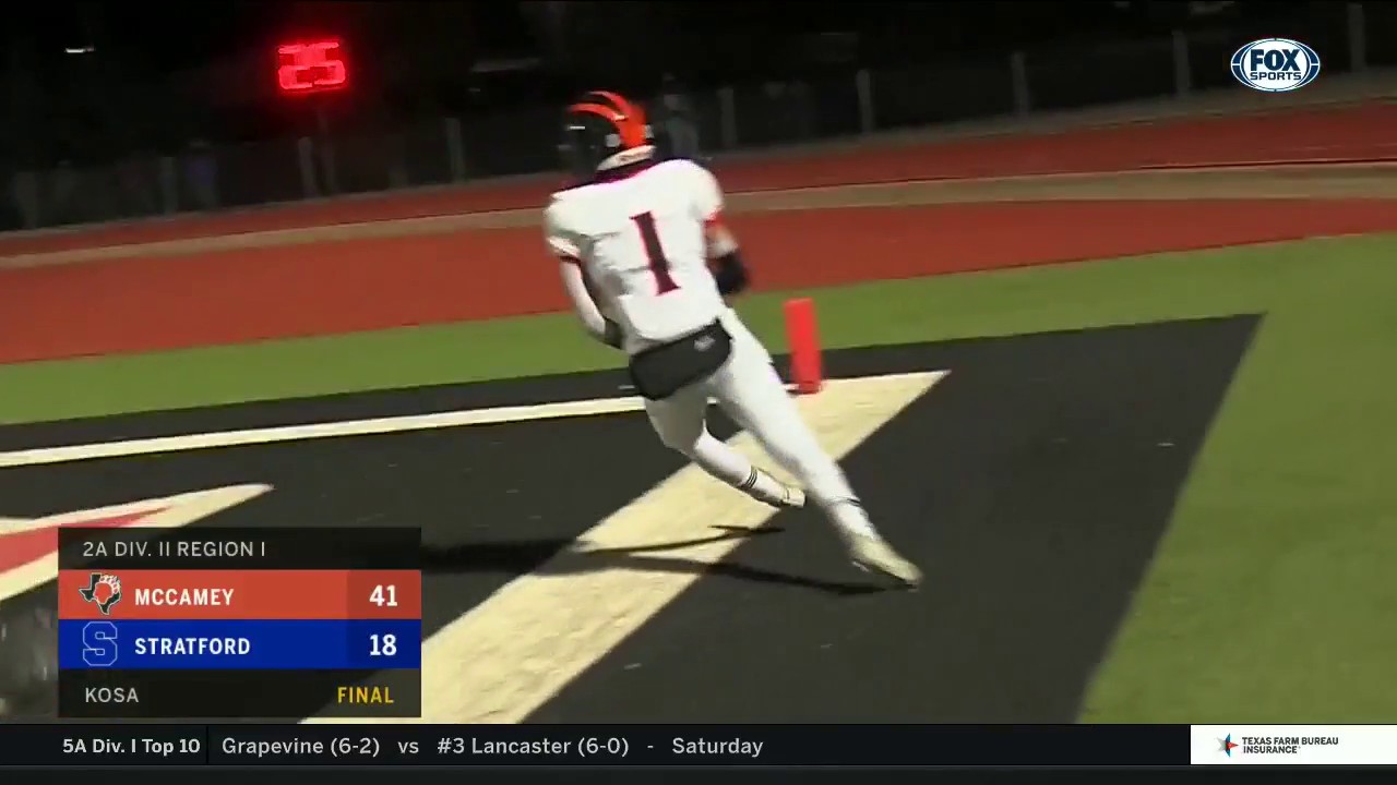 HIGHLIGHTS: McCamey vs. Stratford | High School Scoreboard Live