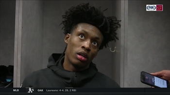 Collin Sexton impressed by the fans after his first game at Oracle Arena