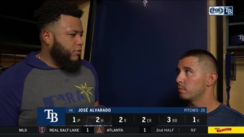 José Alvarado: 'Tomorrow is another day to come back and work'