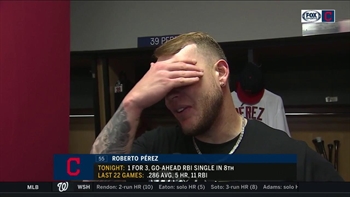 'Berto reacts to whether or not Joe West is faster than him, hitting go-ahead RBI