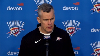 Billy Donovan on the Thunder win against Portland