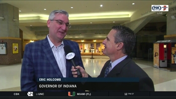 Governor Holcomb on hoops in Indiana: 'It's in our DNA'