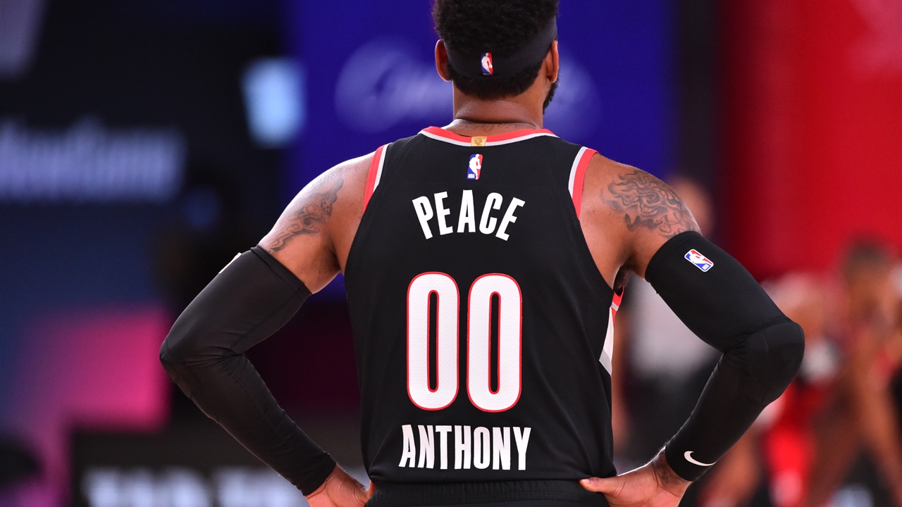 Antoine Walker compares his time playing for the Heat to Carmelo Anthony with Blazers