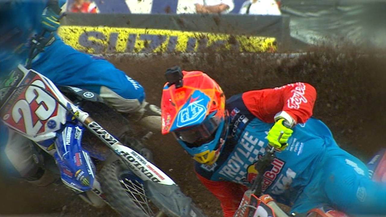 Shane McElrath wins the 250 main in Salt Lake City | 2018 MONSTER ENERGY SUPERCROSS
