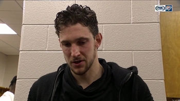 Mike Muscala Talks OKC's tough loss against Philadelphia