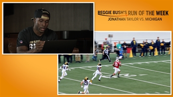 Jonathan Taylor vs Michigan | Reggie Bush's Run of the Week
