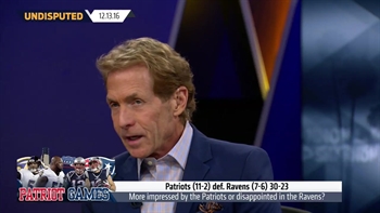 Skip Bayless: Tom Brady's game vs Ravens one of the best of entire career | UNDISPUTED