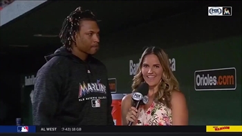 Jose Urena breaks down his 8 scoreless innings