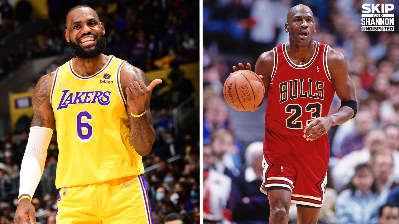 Shannon Sharpe reacts to Al Harrington saying MJ was in tougher era, LeBron dominates his 'little bros' I UNDISPUTED