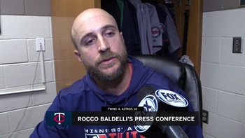 Twins’ Baldelli on Pineda’s fifth start, Rosario’s homer