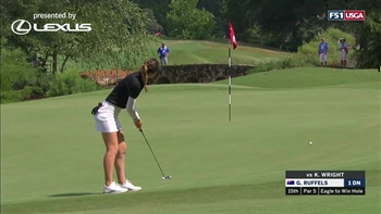 Gabriela Ruffels Advances to the U.S. Women's Amateur Semifinals with the Lexus Performance of the Day