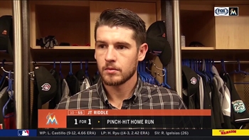 JT Riddle: ‘I gotta trust everything that I’ve been doing, before the injury happened’