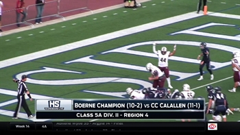 HS Scoreboard Live: Boerne Champion vs. CC Calallen