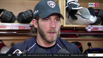 Mike Hoffman on Panthers' loss: 'There’s no excuses this time of year'
