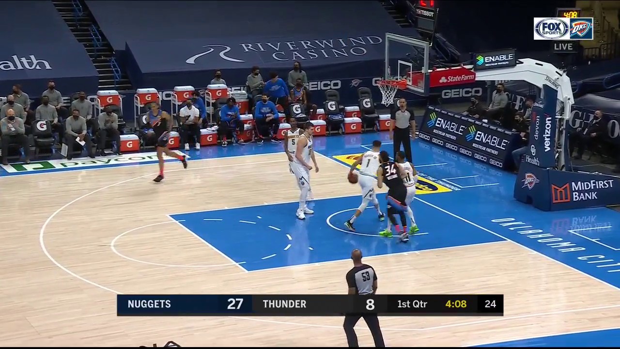 HIGHLIGHTS: Ty Jerome Nails the Three-Pointer in 1st Quarter