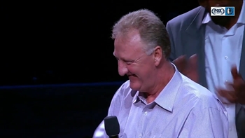 Larry Bird Speech to Dirk | Dirk Appreciation Night