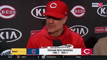 David Bell is pleased with the way his team in playing after a series win over the division leading Chicago Cubs