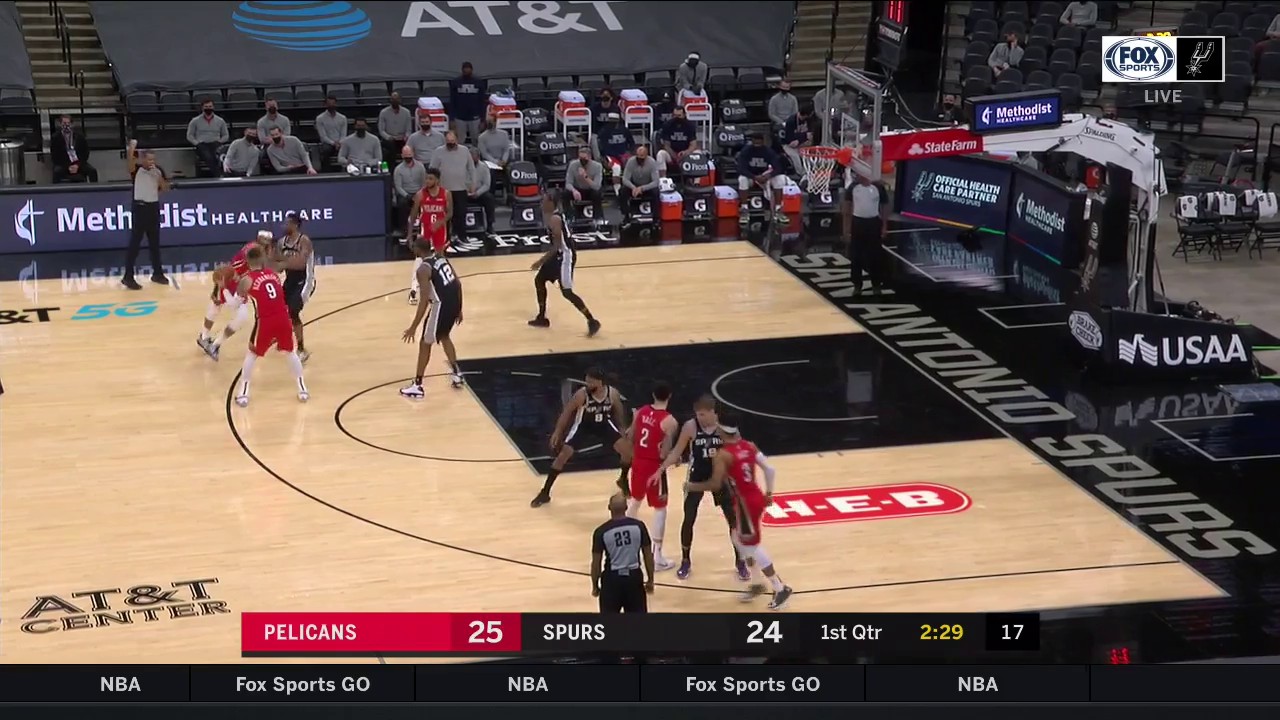 HIGHLIGHTS: Patty Mills Lets It Go, Knocks down the 3