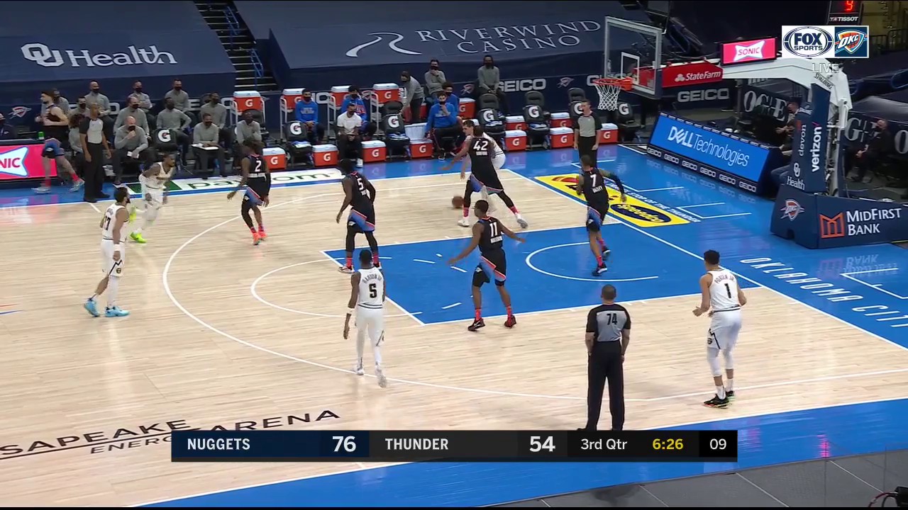 HIGHLIGHTS: Defensive Stop Leads to Darius Bazley Dunk