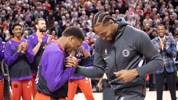 'It was a classy tribute' — Skip Bayless on Kawhi Leonard's return to Toronto for ring ceremony