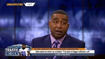 Cris Carter's personal advice for Ezekiel Elliott | UNDISPUTED