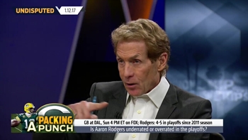 Aaron Rodgers is an overrated playoff quarterback | UNDISPUTED