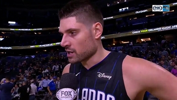 Nikola Vucevic happy with Magic's defense after winning season opener
