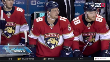 Listen In: Micheal Haley mic'd up against the Sabres