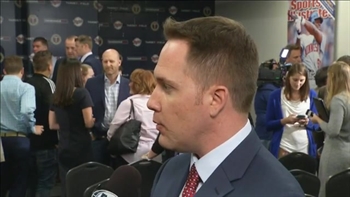 Derek Falvey introduced as new Twins Chief Baseball Officer