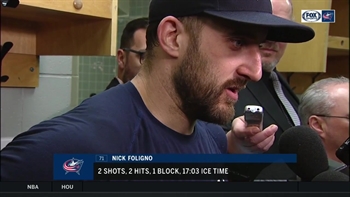 Nick Foligno commends Blue Jackets front office, Matt Duchene following win over Senators