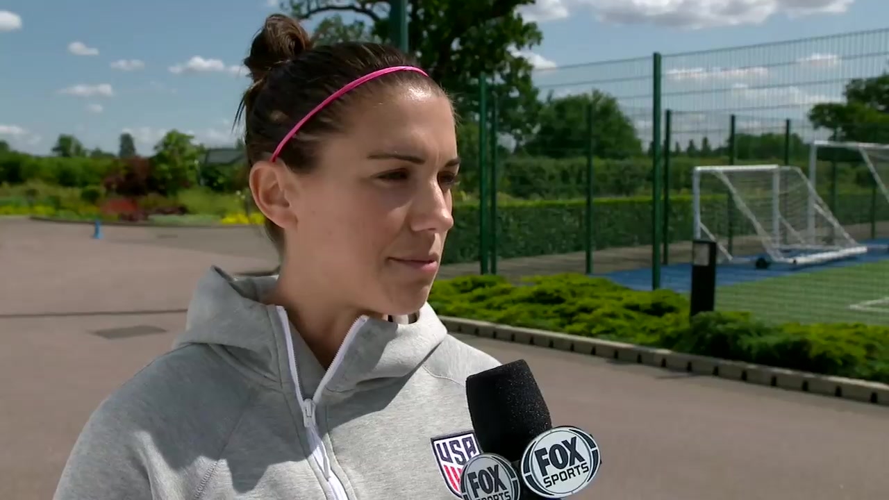 Alex Morgan feels 'really good' heading into first 2019 FIFA Women’s World Cup™ matchup