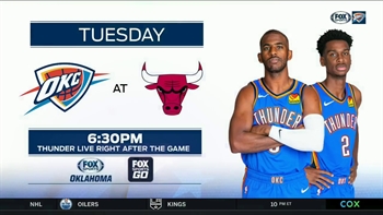 LOOK AHEAD: Thunder at Bulls | Thunder Live
