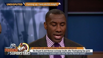 WR Dez Bryant and CB Josh Norman out of line after their Week 12 matchup? | UNDISPUTED