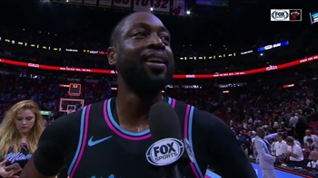Dwyane Wade on his 3-point game-winner vs. Warriors