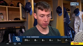 Ryan Yarbrough details his rough start Sunday against Red Sox