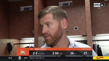 Dan Straily talks chemistry in the bullpen