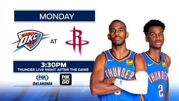 LOOK AHEAD: Thunder at Rockets | Thunder Live
