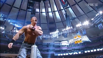 John Cena makes surprise return from injury to win the 2008 Royal Rumble | WWE ON FOX