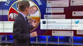 Cooper Manning responds to his favorite tweets | FOX NFL KICKOFF #MANNINGHOUR