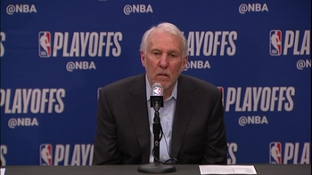 Gregg Popovich talks 101-96 win in Game 1 vs. Nuggets