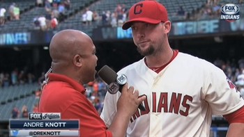 Chris Johnson gets 4 hits in his debut with the Indians