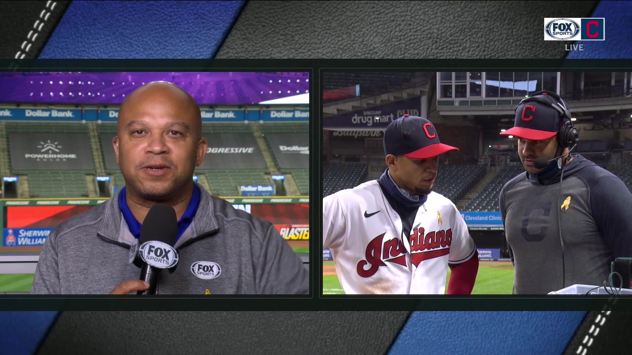 C√É¬©sar Hern√É¬°ndez explains his walk-off single