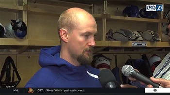 Anton Stralman on Lightning's rally: 'I  think we showed some character there in the 3rd period'