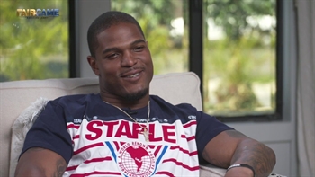 Denzel Perryman's emotional response to being re-signed with the Chargers