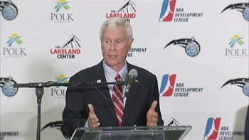 Lakeland mayor Howard Wiggs excited to partner with Magic on D-League team