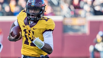 Demry Croft and the Minnesota Golden Gophers cruise past the Nebraska Cornhuskers 54-21