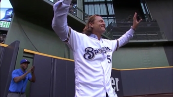 Brewers honoring Trevor Hoffman, J.J. Hardy, Rickie Weeks