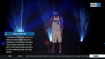 Dirk Soaking in the Night | Dirk Appreciation Night